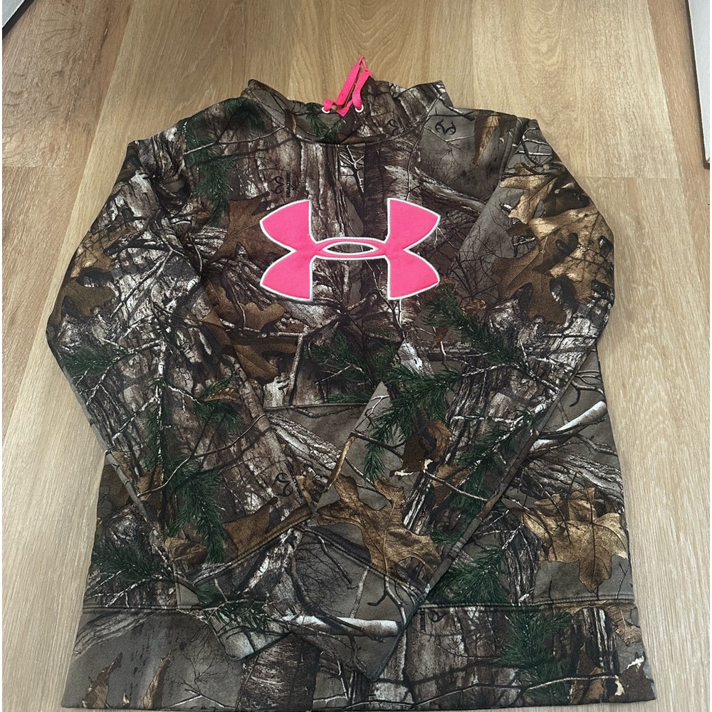 Realtree under armor camo sweatshirt